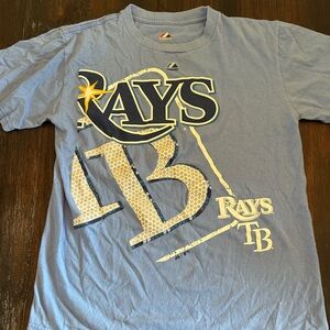 Tampa Bay Rays Blue Graphic T-Shirt